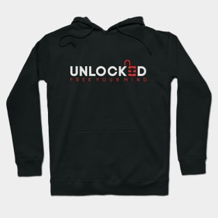 UNLOCKED: Free Your Mind (Classic Logo, No Background) Hoodie